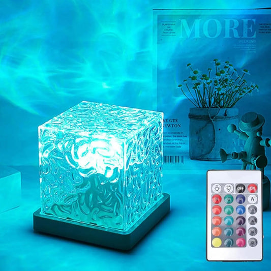 Magic Wave Cube Aurora Night Lamp